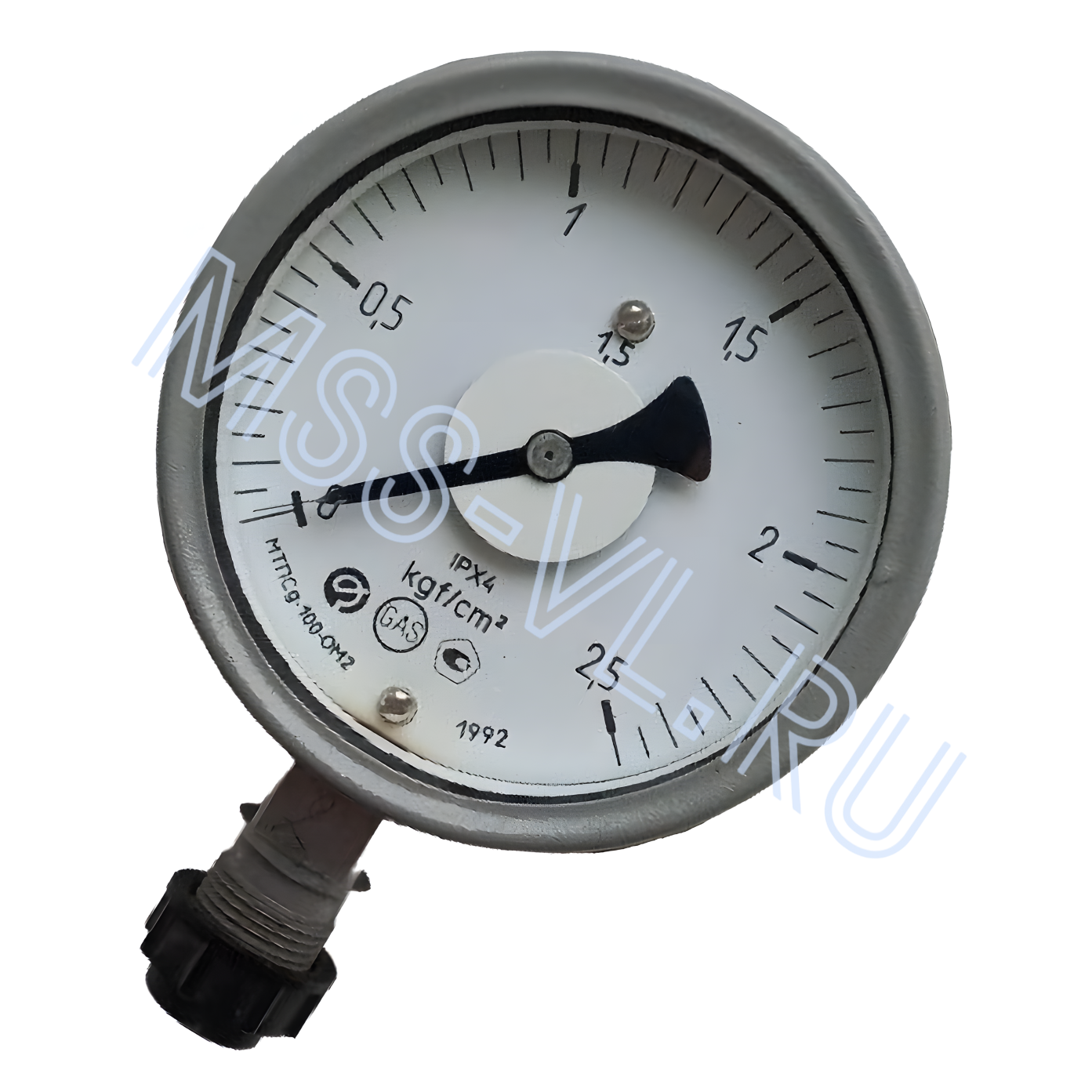 МТПСд-100 ОМ2 манометр радиальный M20*1,5 d-100mm к.т.1,5 IP54 с ...